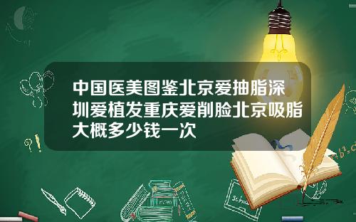 中国医美图鉴北京爱抽脂深圳爱植发重庆爱削脸北京吸脂大概多少钱一次