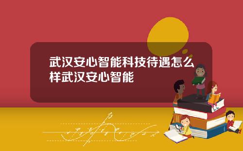武汉安心智能科技待遇怎么样武汉安心智能